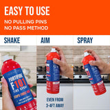 Fortifire F101 Fire Extinguishing Spray for Home - 500g Each | Pack of 3