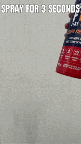 Fortifire F101 Fire Extinguishing Spray for Home - 500g Each | Pack of 3